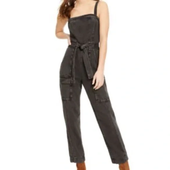 Free People Go West Utility jumpsuit size S - Picture 2 of 15